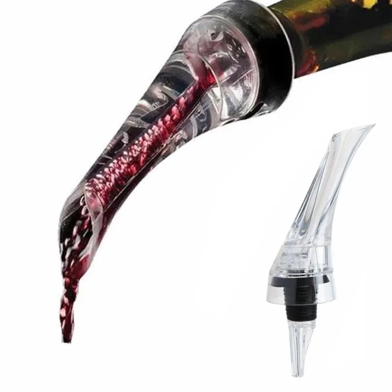Wine Aerator Pour - Utensilios de cocina: decantador de vino,