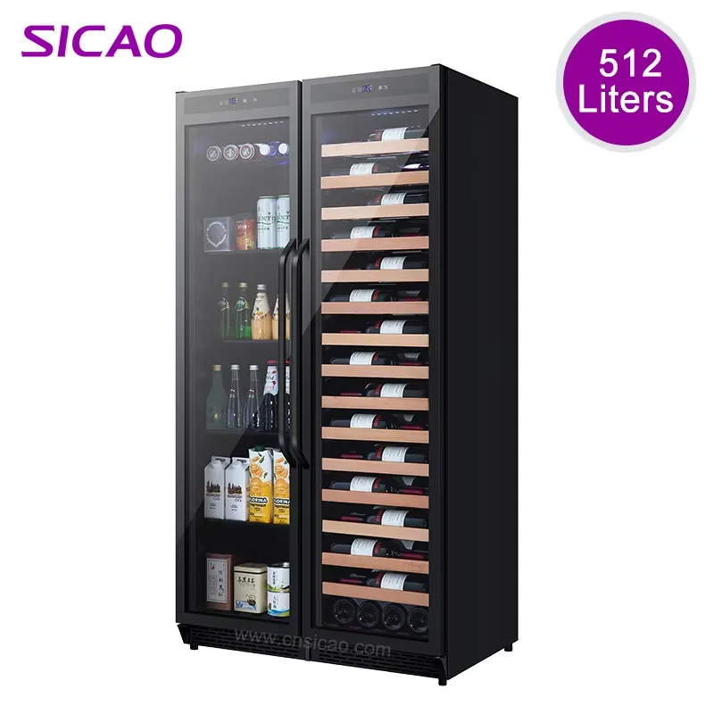 Wine Beer Dual Zone - Nevera para bebidas integrada, enfriador de