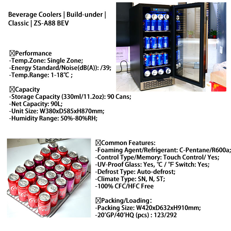 Refrigerador de bebidas pequeñ - Wine Beer Dual Zone reseña y precio