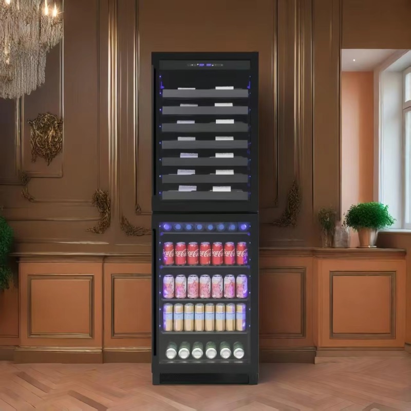 Refrigerador eléctrico intelig - Wine Beer Dual Zone reseña y precio
