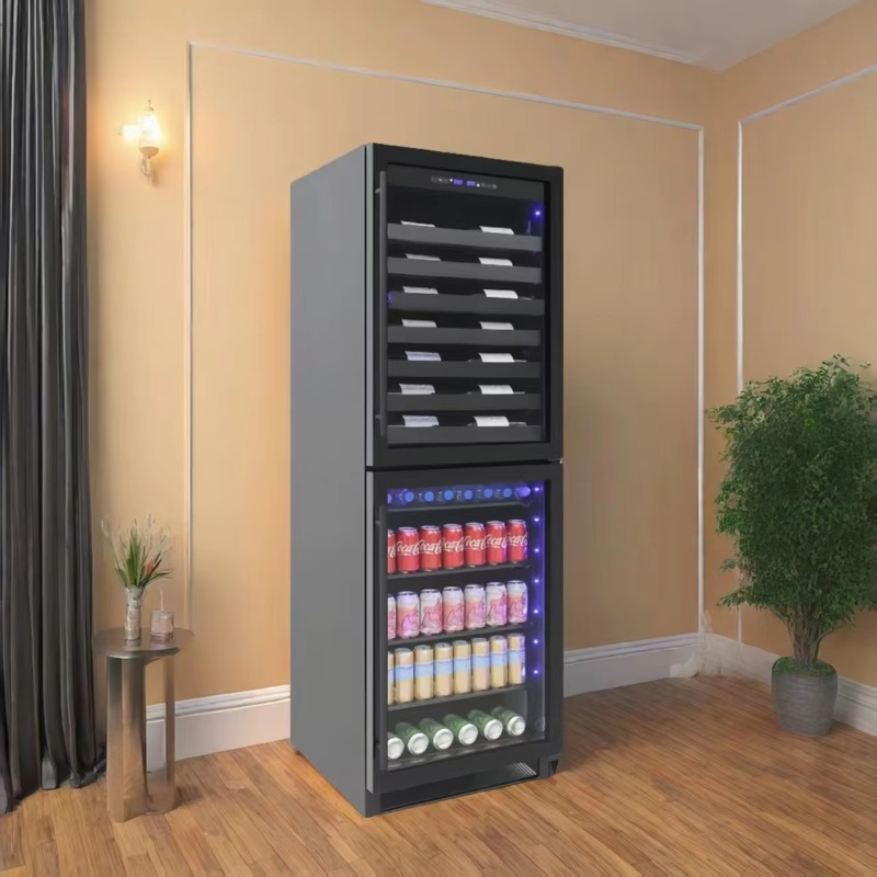 Refrigerador eléctrico intelig - Wine Beer Dual Zone reseña y precio