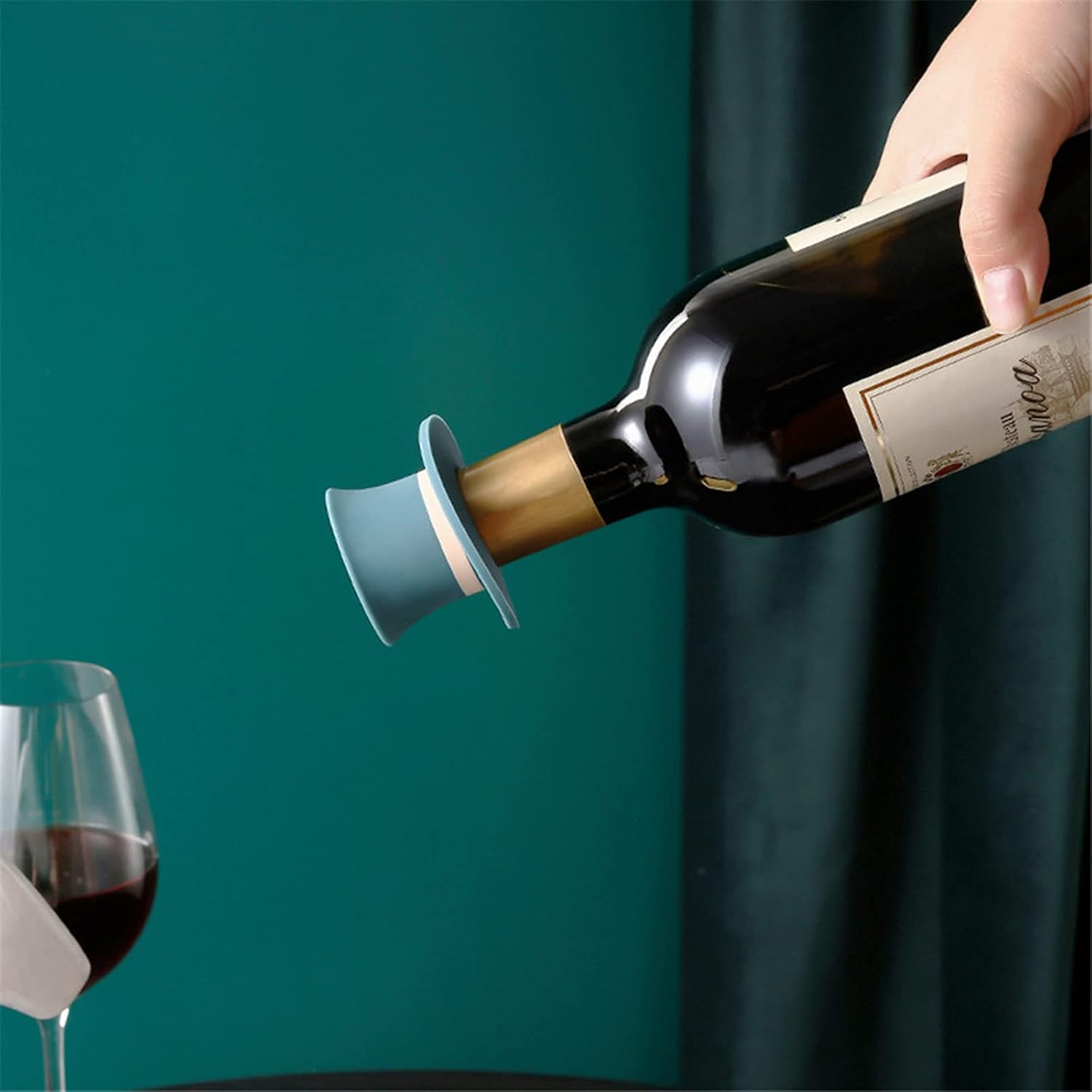Tapón de silicona para botella - Wine Beer Hat reseña y precio