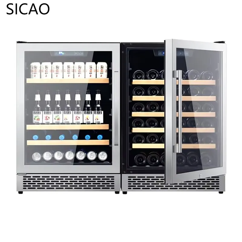 Refrigerador de Vino y Cerveza - Wine Beer Dual Zone reseña y precio