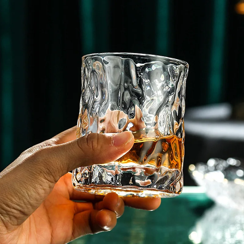 Vaso de whisky grueso y pesado - Whisky Beer And Wine reseña y precio