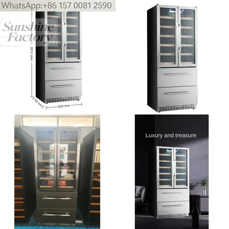 NE-362 Refrigerador de Vino de - Wine Beer Dual Zone reseña y precio