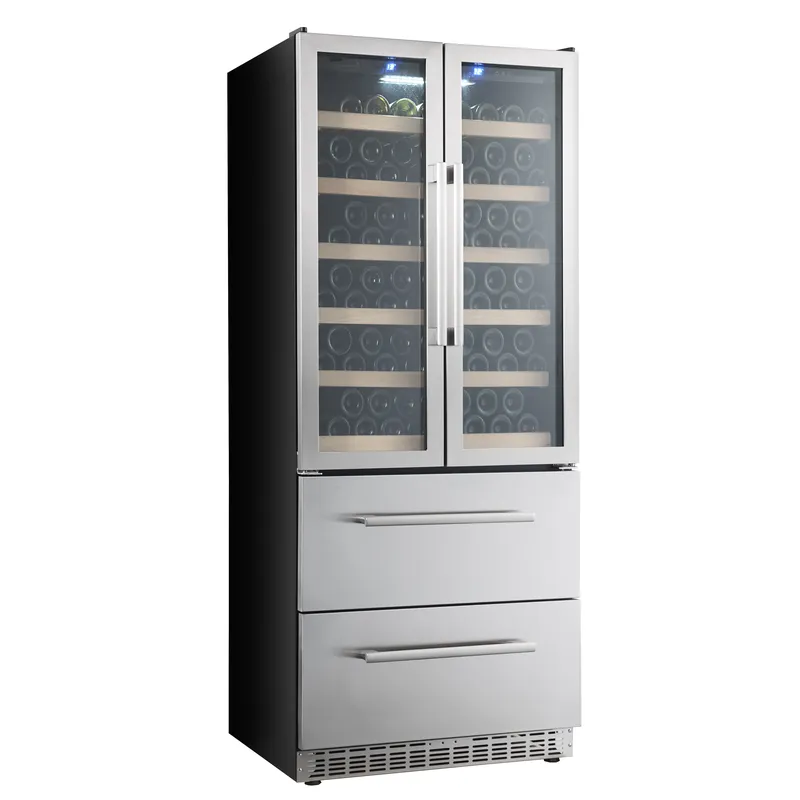 NE-362 Refrigerador de Vino de - Wine Beer Dual Zone reseña y precio